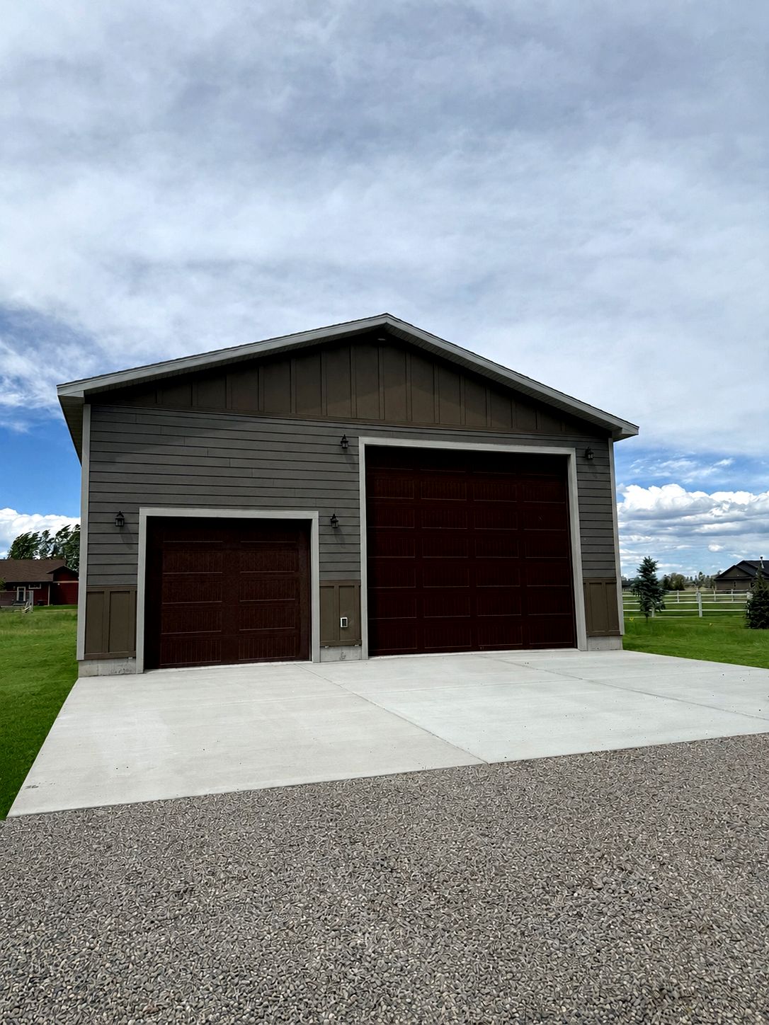 Completed shop build Billings MT